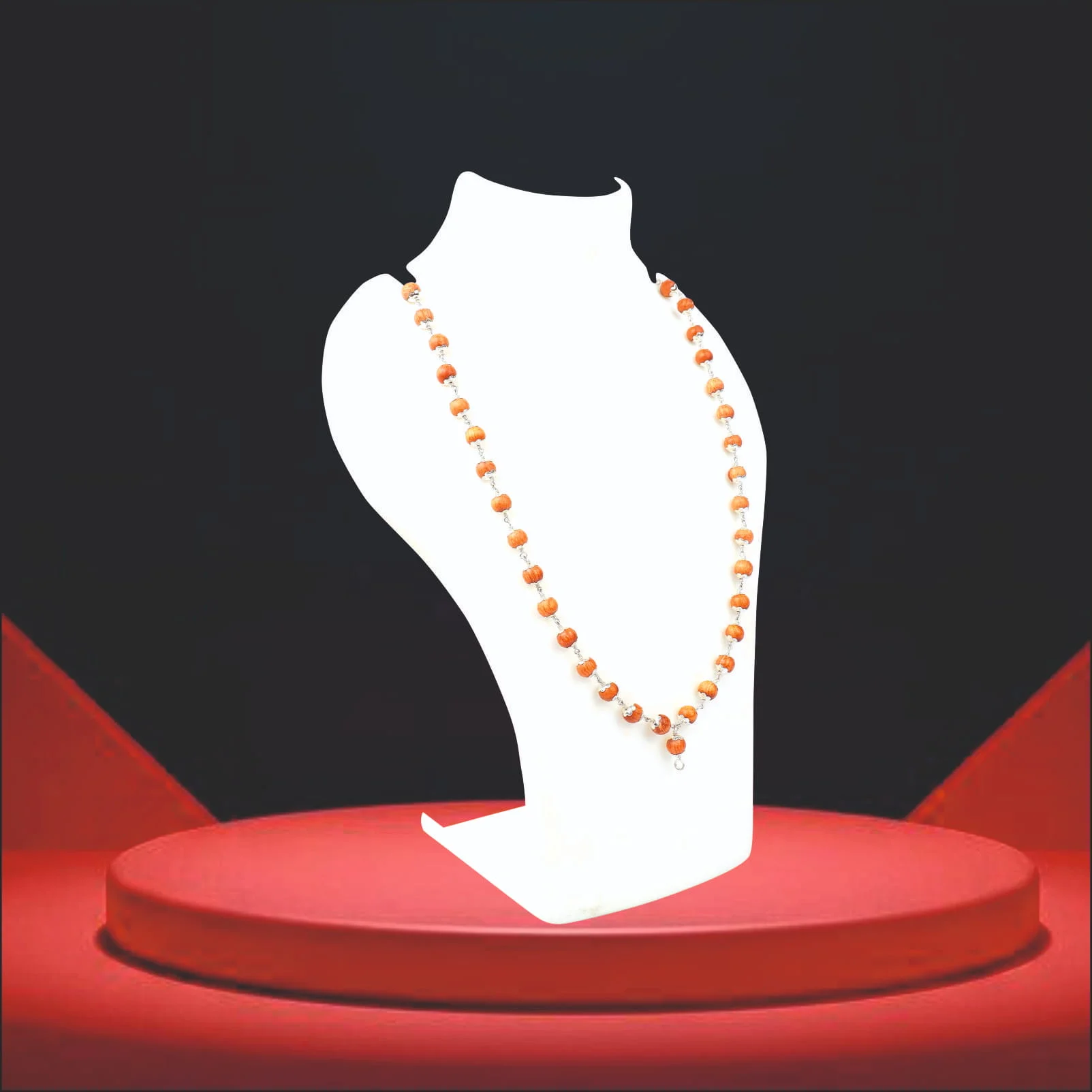 Devadaru Malai Silver Cap 10mm