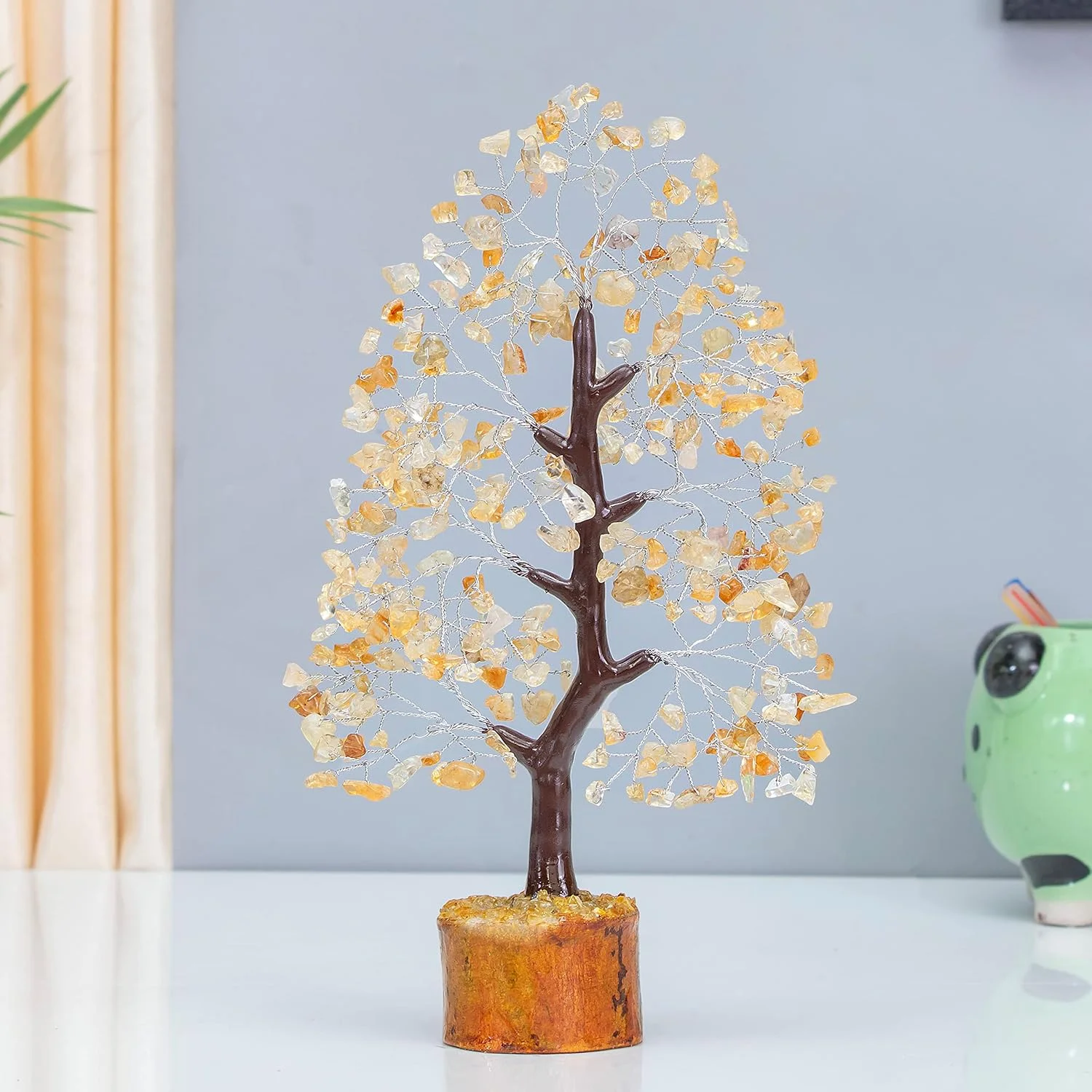 Natural Citrine Crystal Money Tree