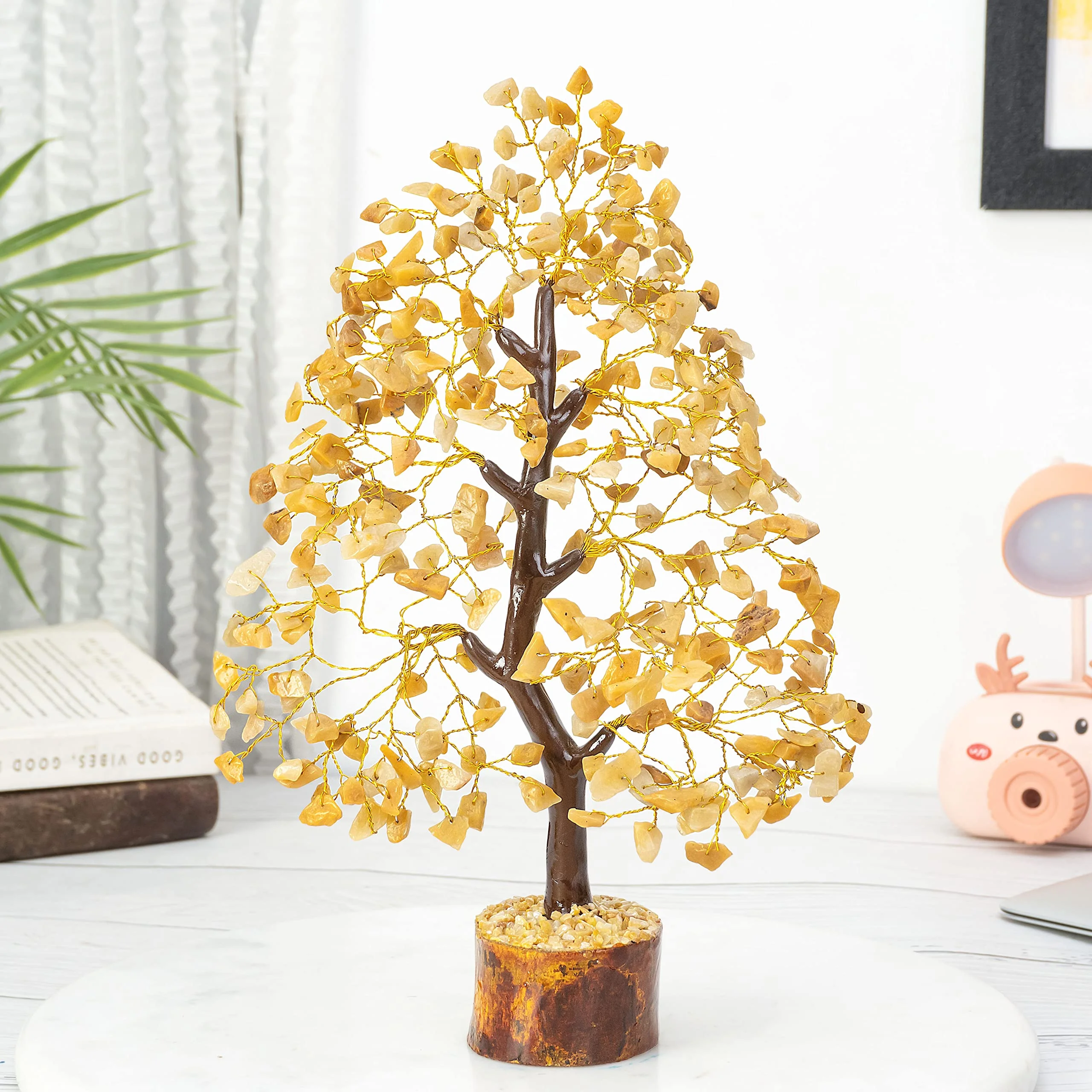 Yellow Aventurine Gemstone Tree 