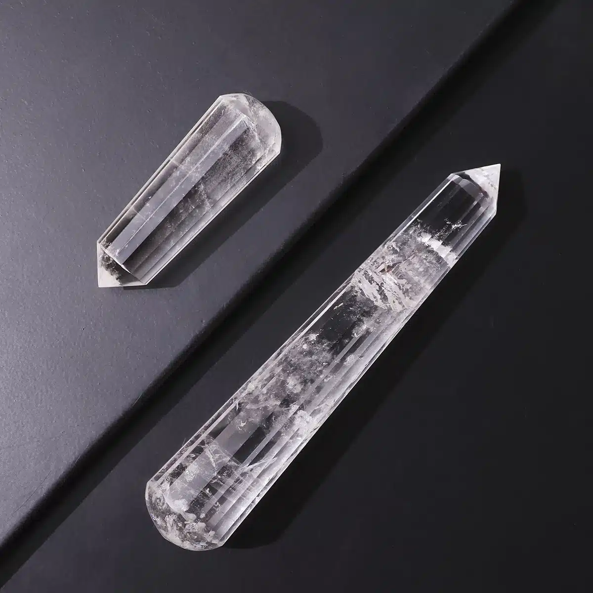  Natural Clear Quartz Crystal Double Terminated Healing  Crystal