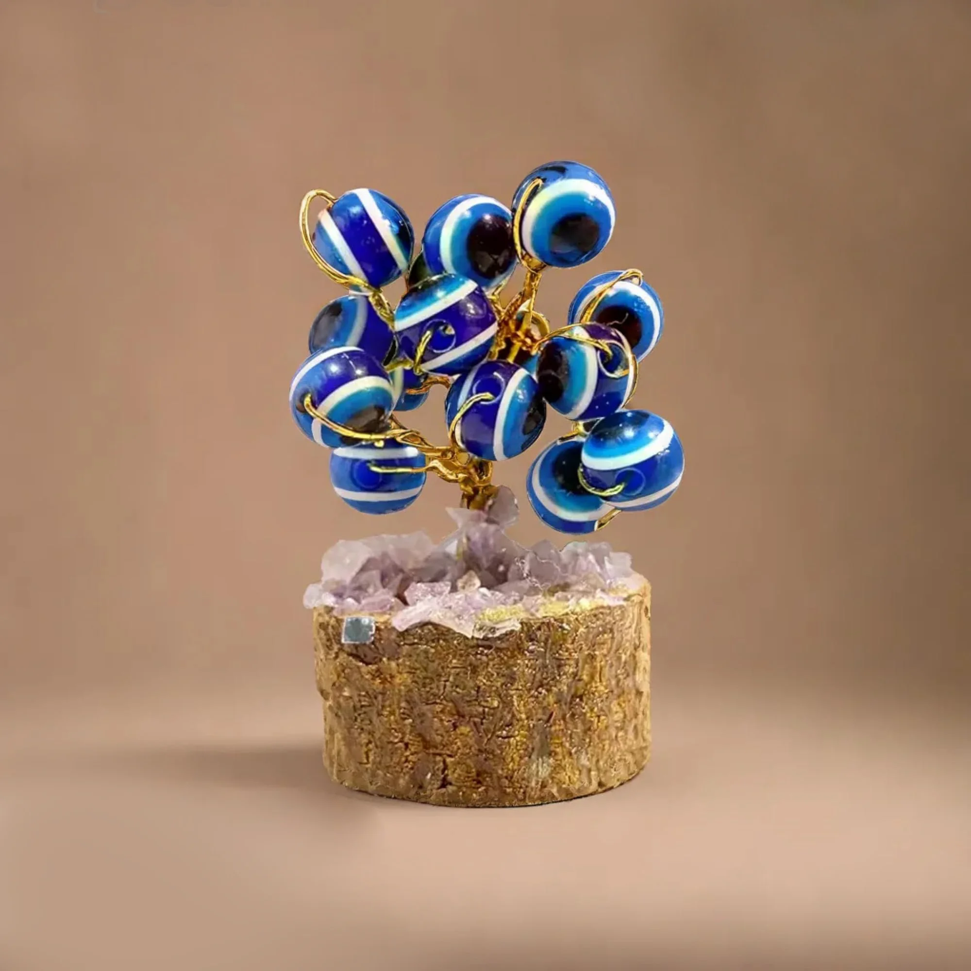 MINI BLUE GEMSTONE  TREES