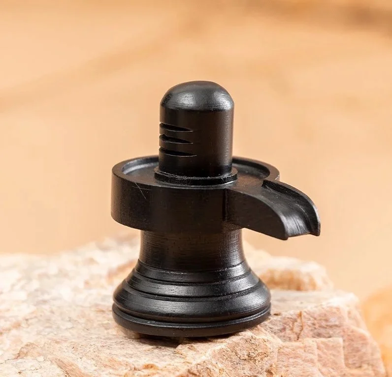 Black Karungali Shiva Lingam