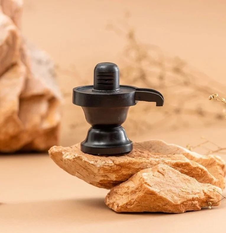 Black Karungali Shiva Lingam