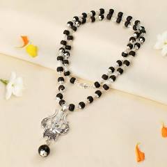 Buy Orignal Karungali Mala with Om Shiva Trishul Pendant ...