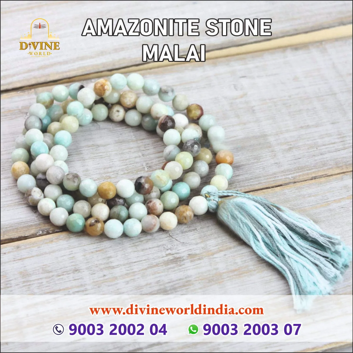 Amazonite Stone Mala