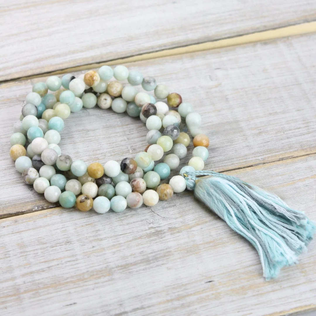 Amazonite Stone Mala