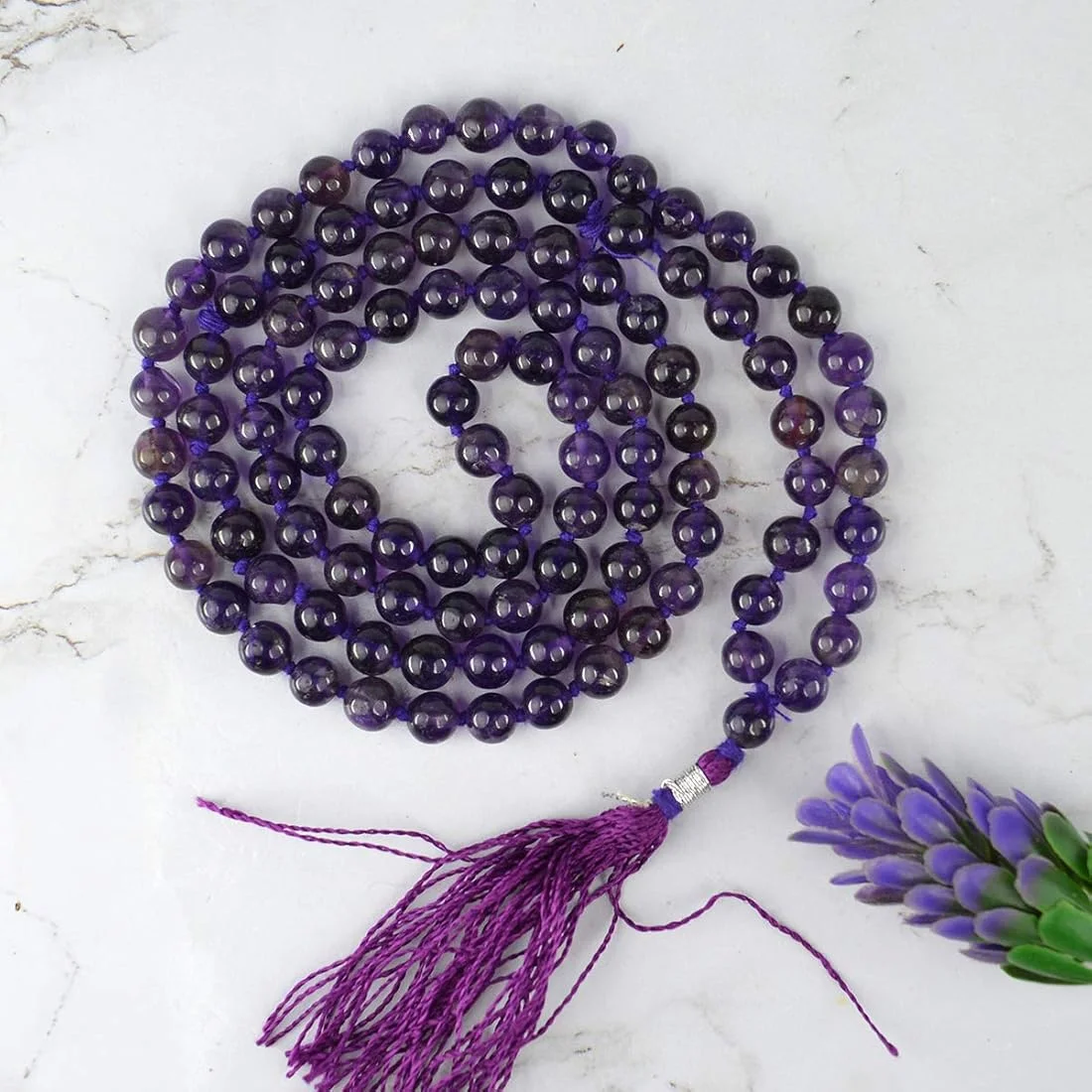 AMETHYST STONE MALAI