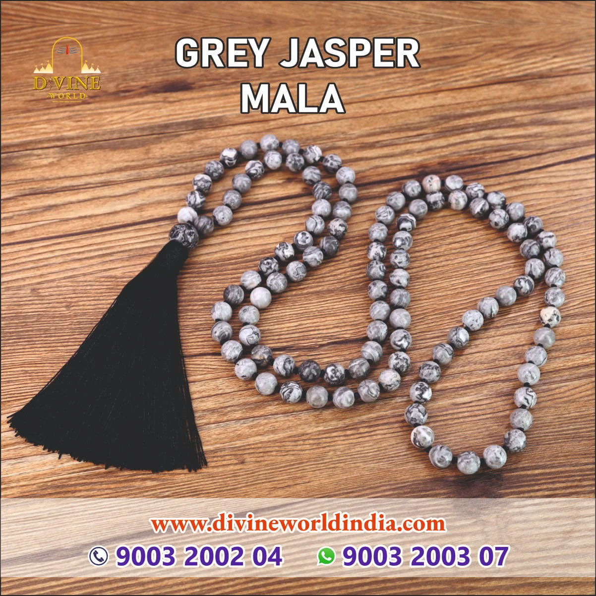 GreyJasper Mala