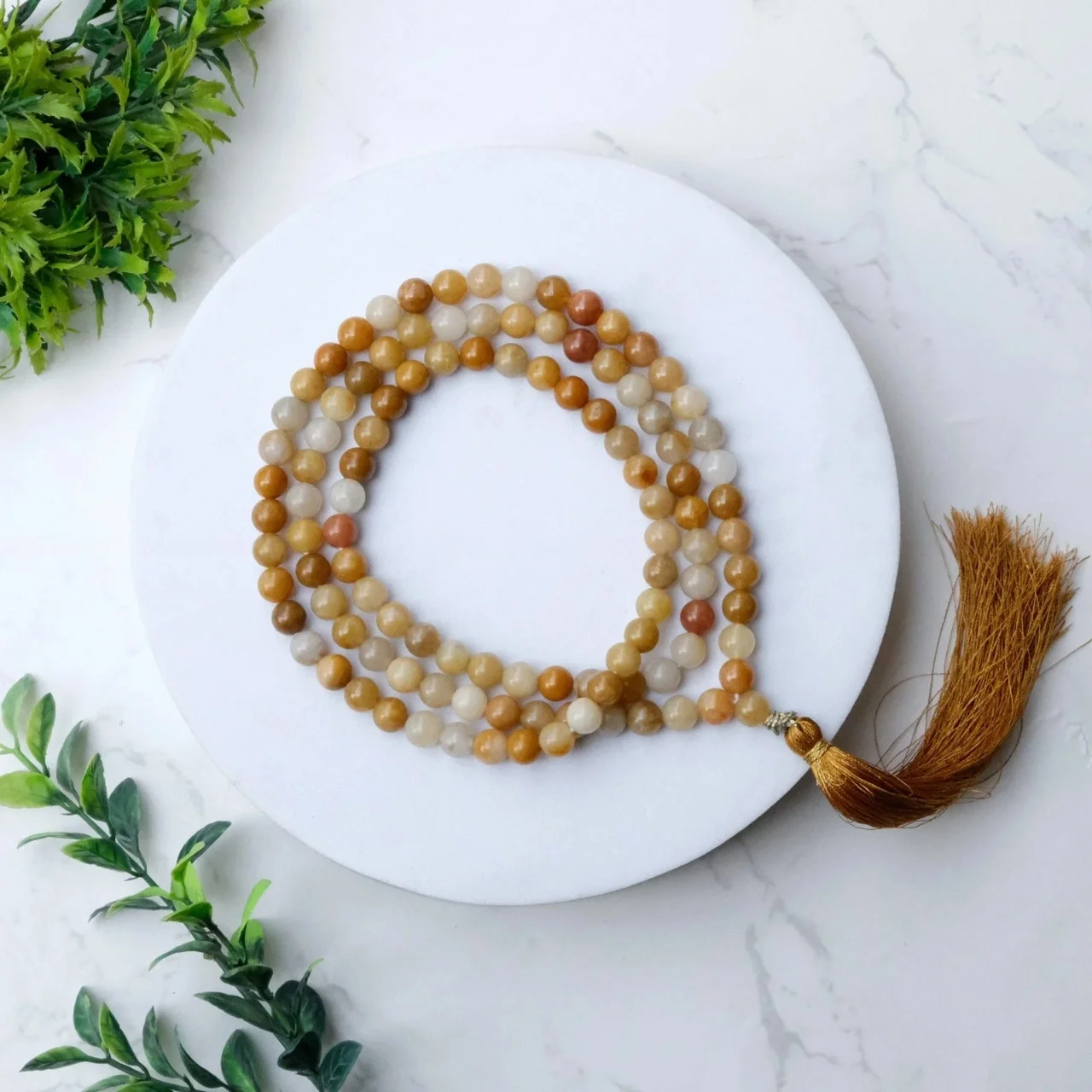 Yellow Aventurine Malai
