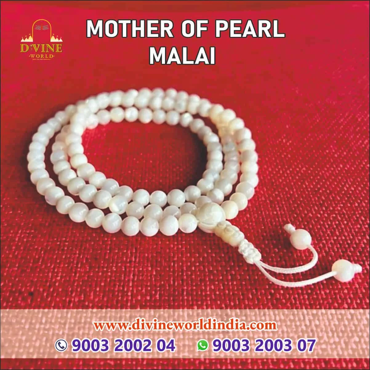 Mother of Pearl Mala