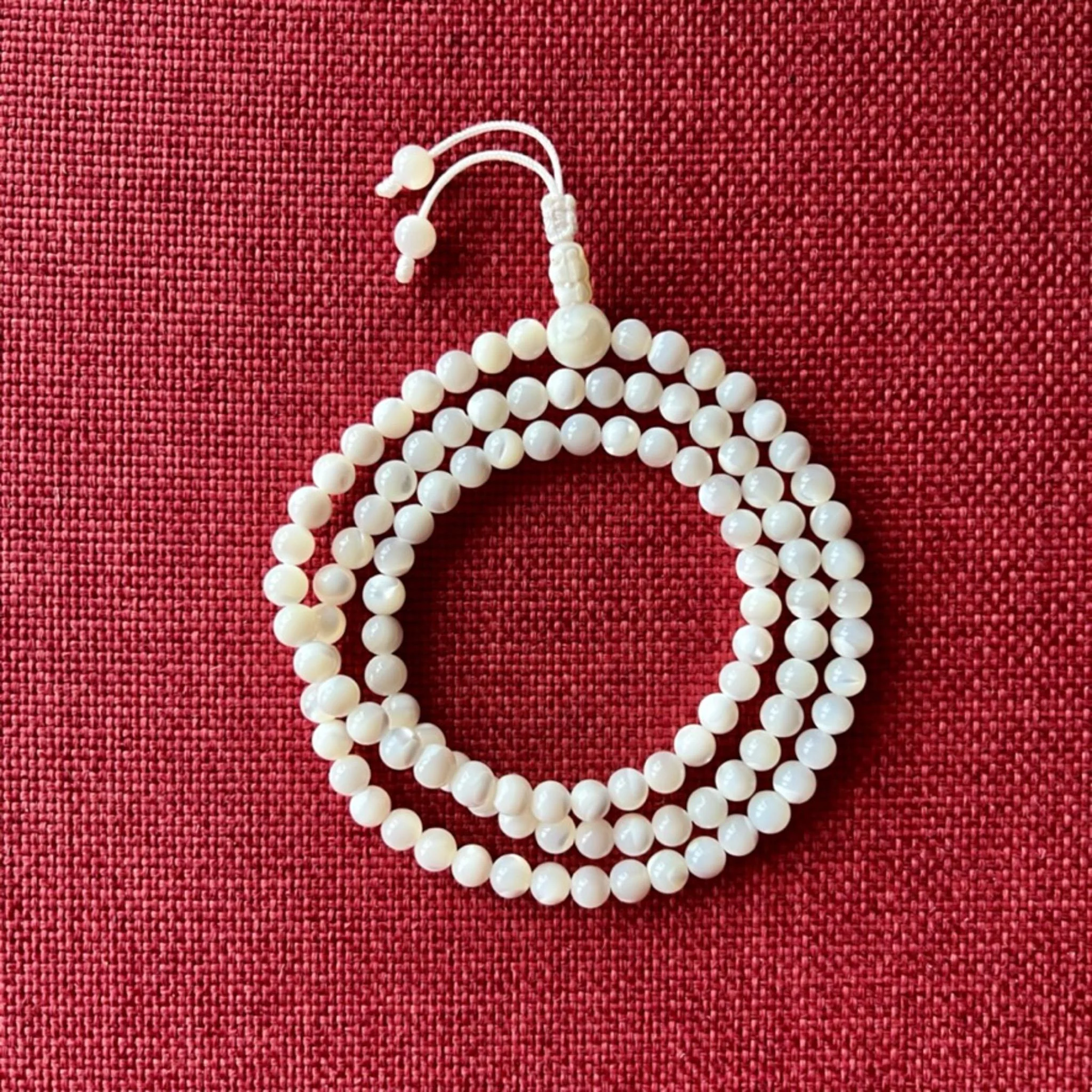 Mother of Pearl Mala