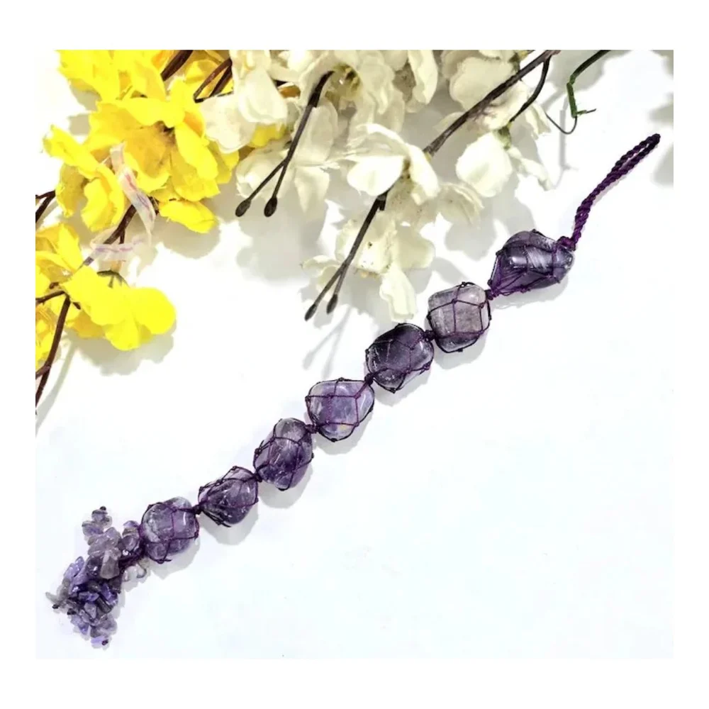 Natural Amethyst Stone Hanging