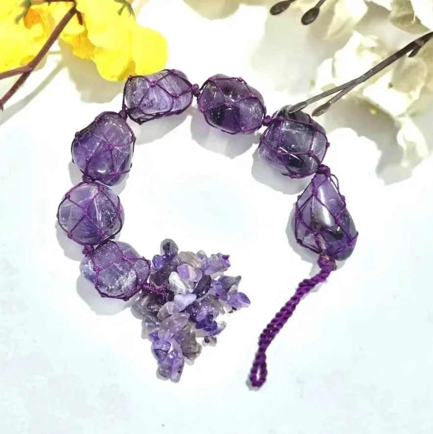 Natural Amethyst Stone Hanging