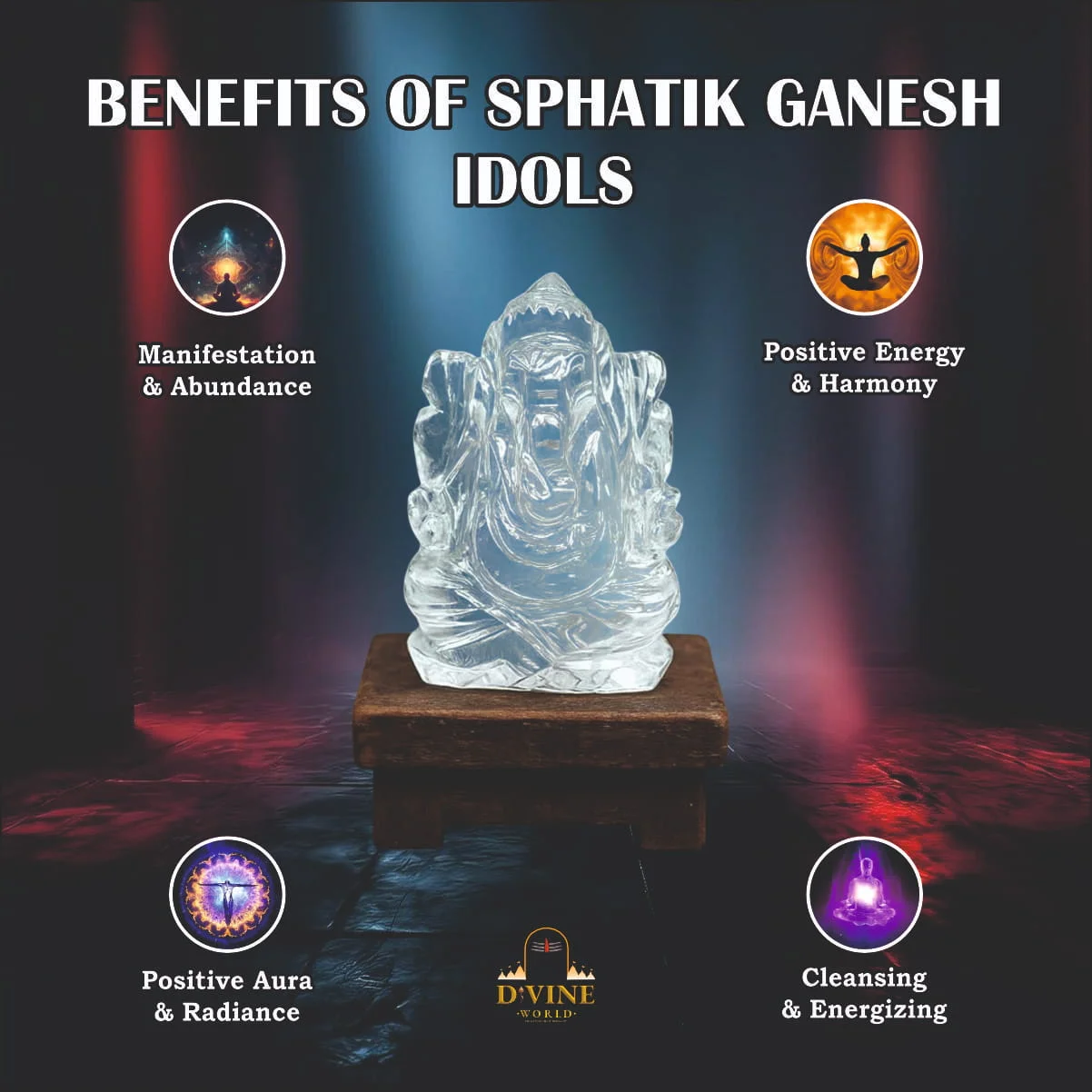 Sphatik Ganesh Idols