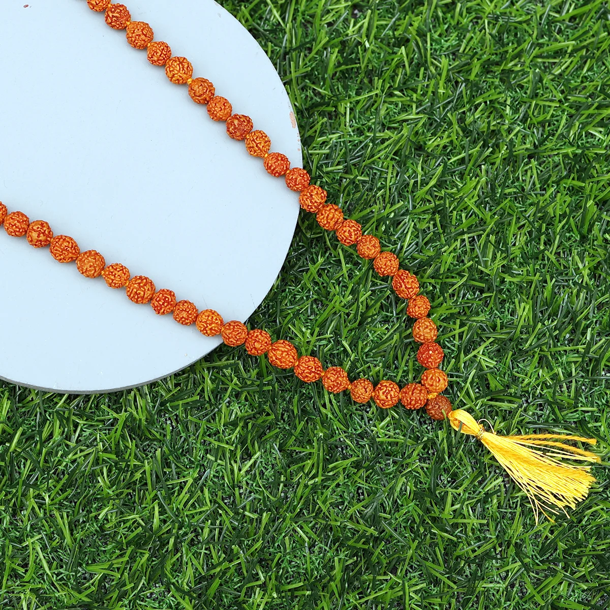 RUDRAKSHA MALA 6MM PLAIN