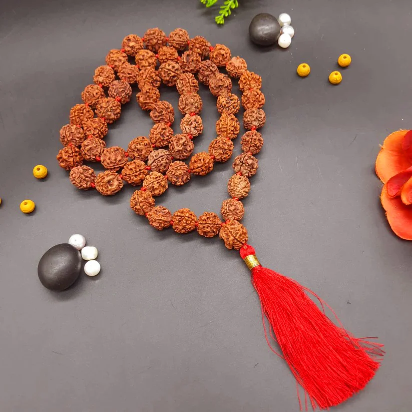 RUDRAKSHA MALAI 10MM PLAIN