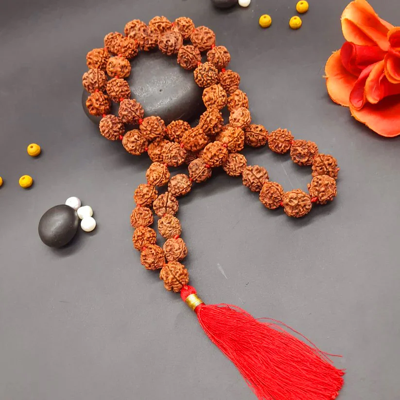 RUDRAKSHA MALAI 10MM PLAIN