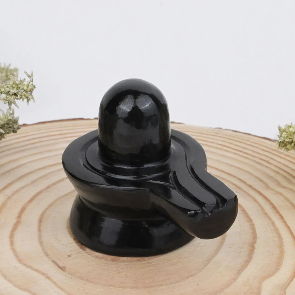 Back Agate Shivling