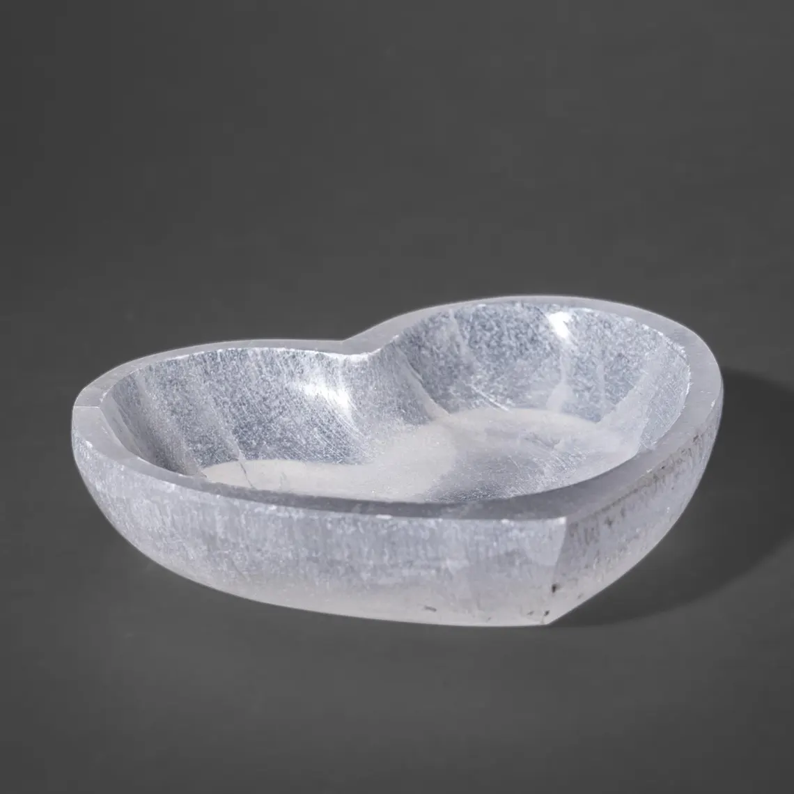 SELENITE HEART BOWL