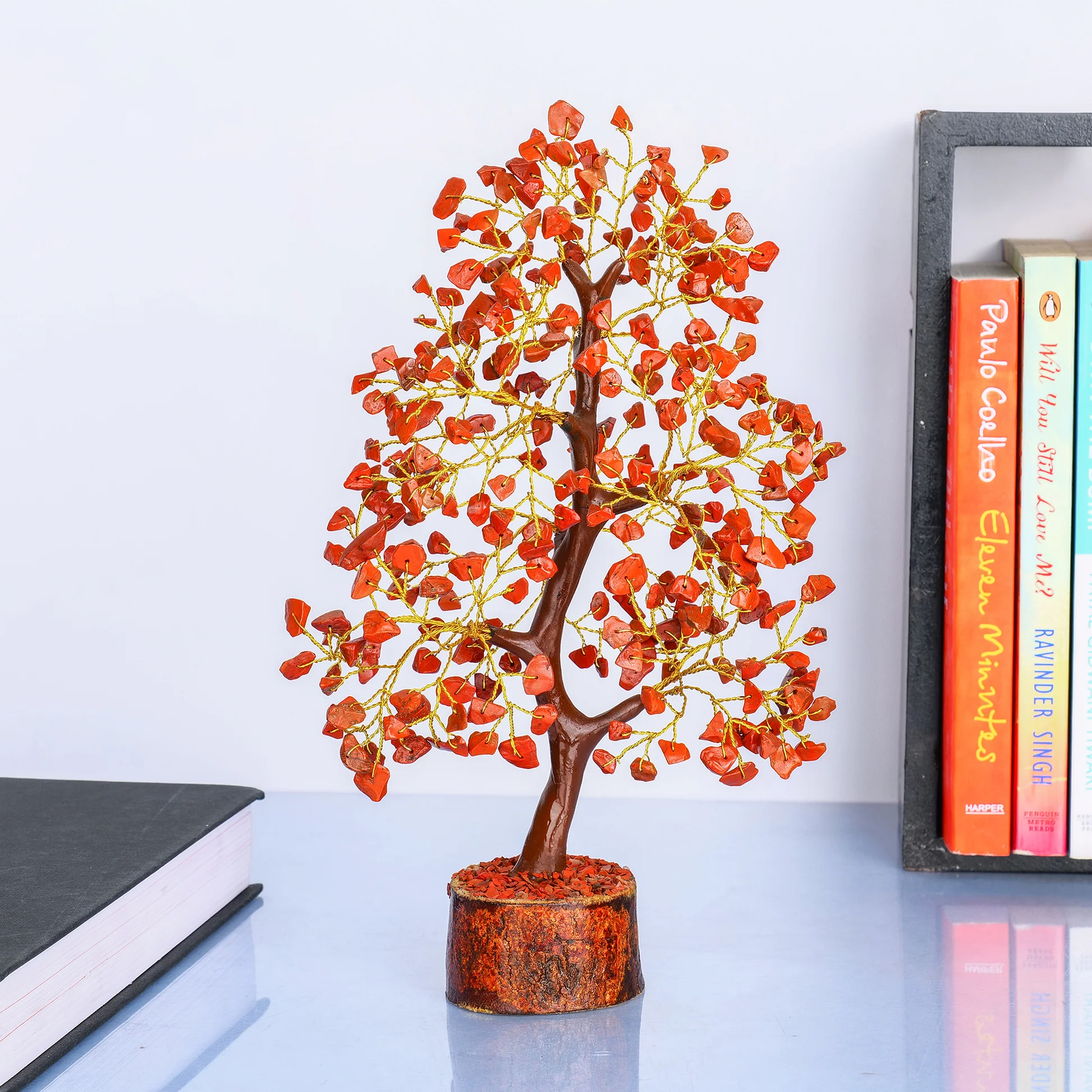 RED CARNELIAN CRYSTAL TREE