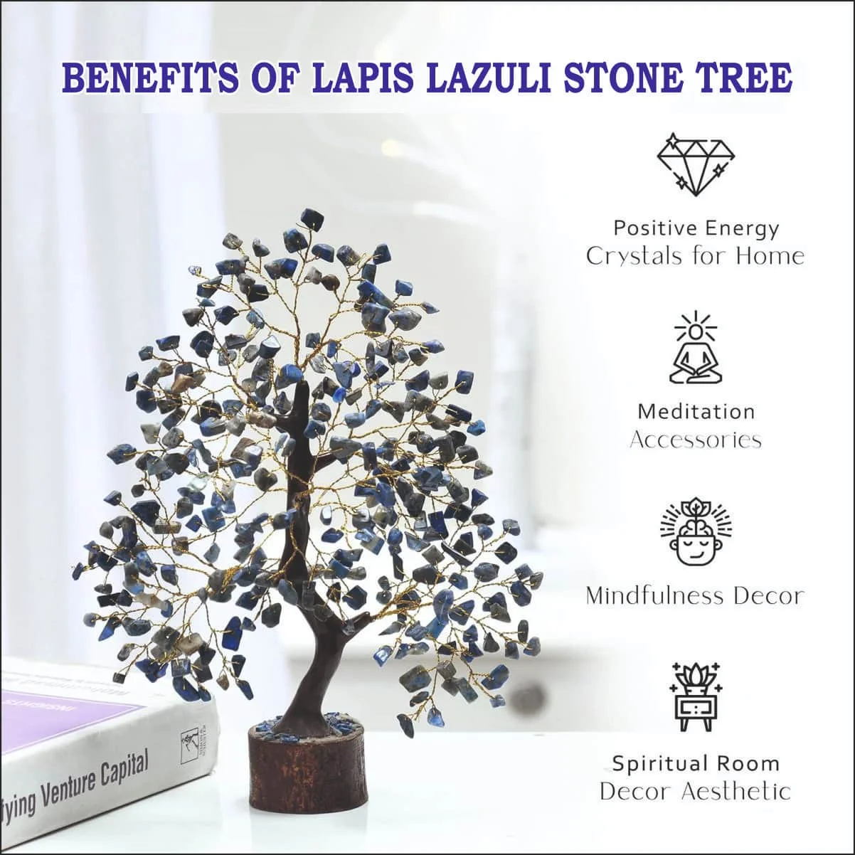 Lapis Lazuli Stone Tree