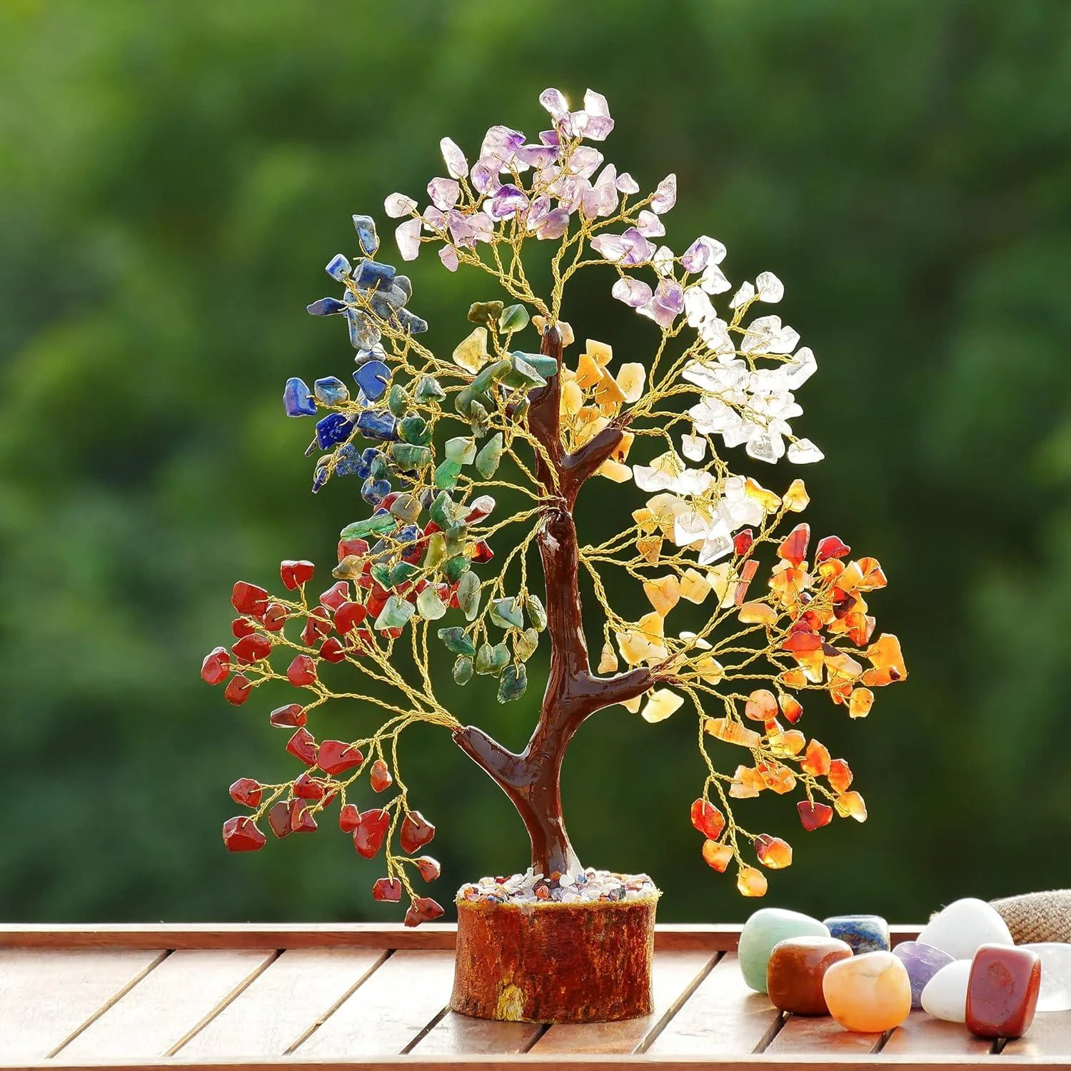7 Chakra Crystal Tree