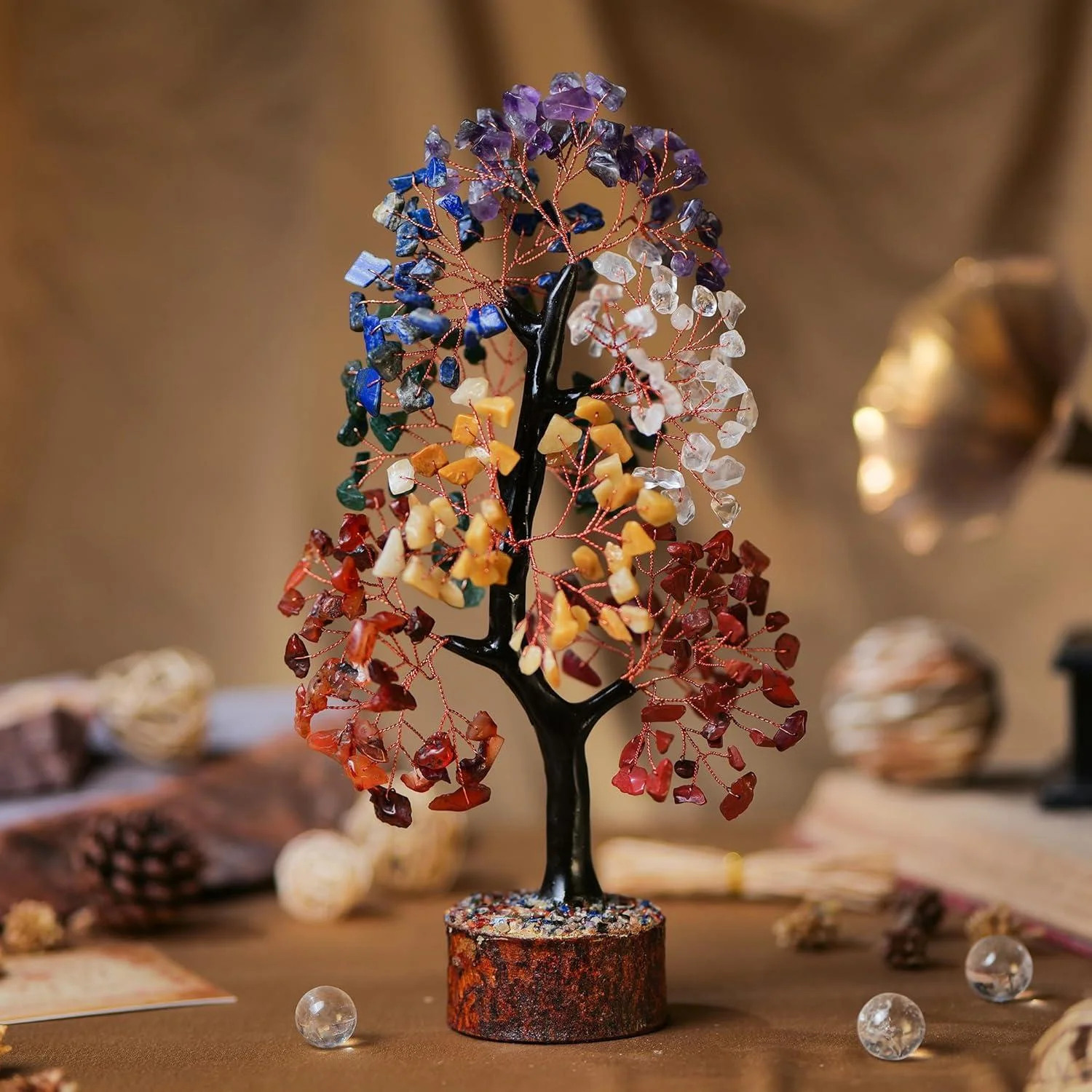 7 Chakra Crystal Tree