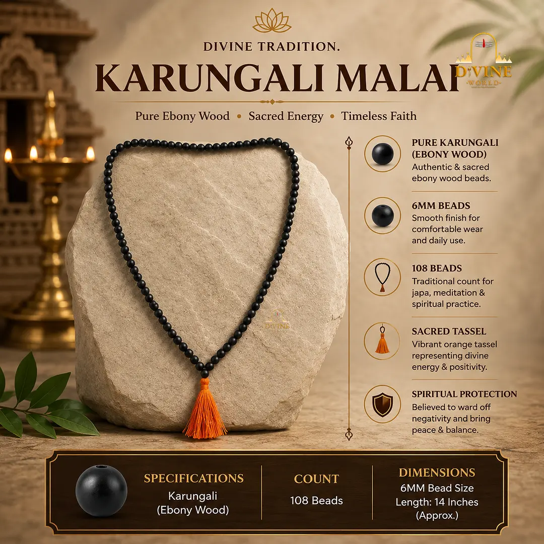 Plain Karungali Malai